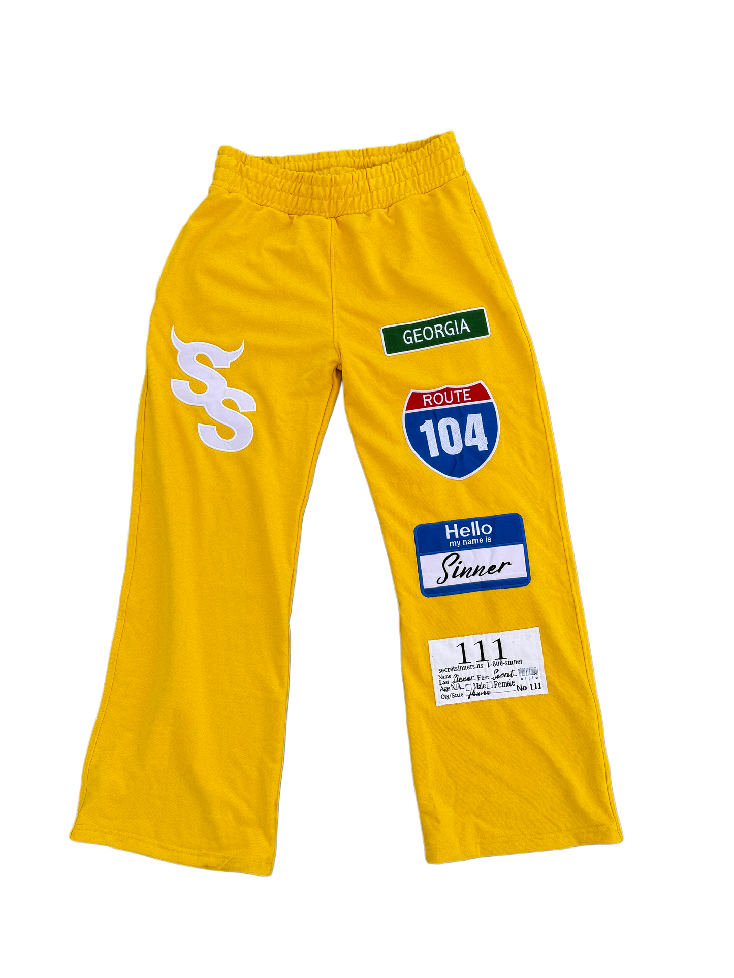 YELLOW Patch-Work Set