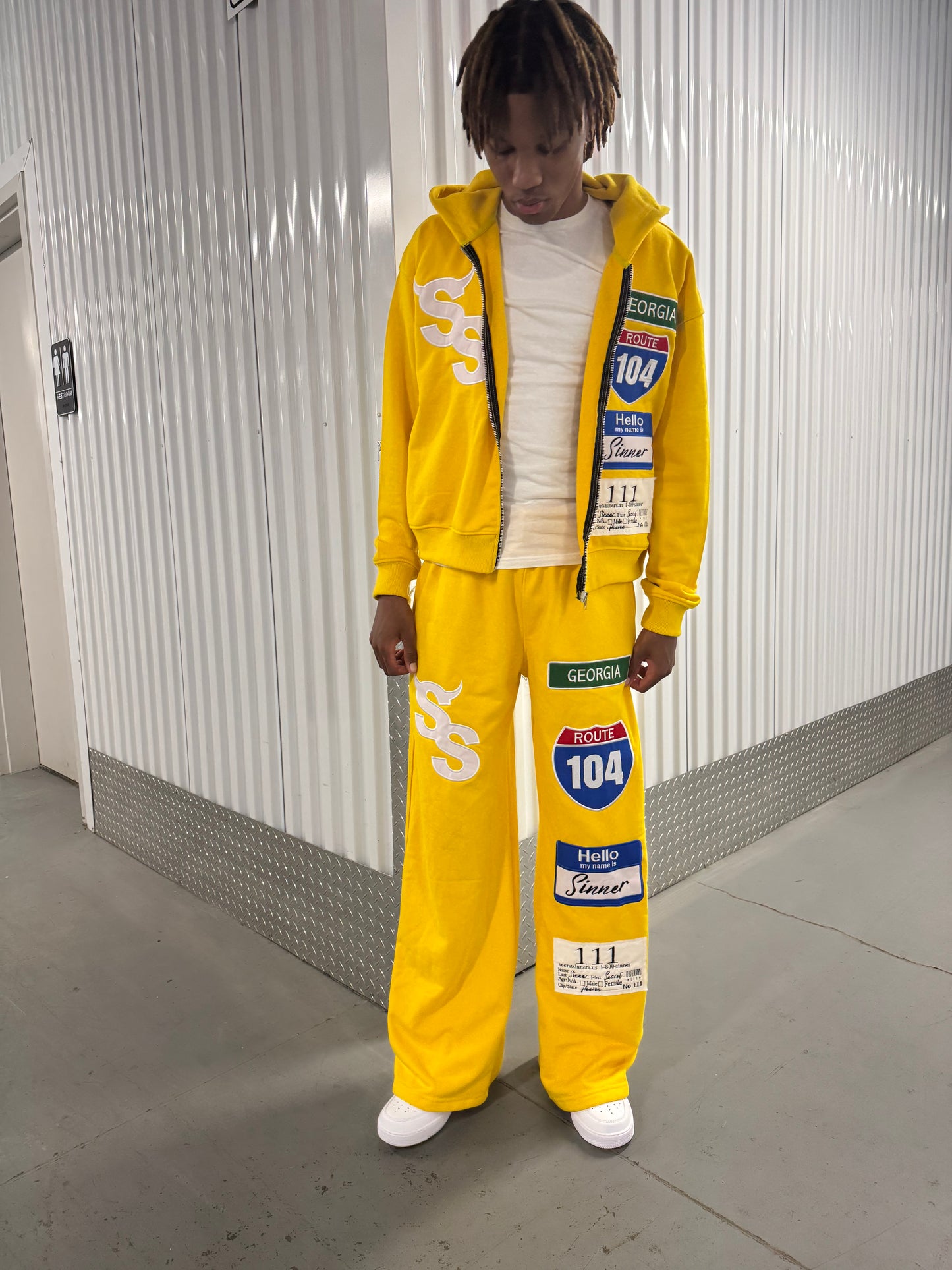 YELLOW Patch-Work Set
